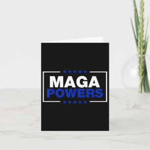 Mega Powers Funny Patriotic Trump Präsident 47 USA Karte
