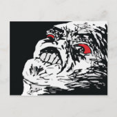 Mega Rage Postkarte (Vorderseite)