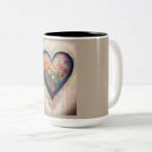 Mega Sale Event Zuhause Decor Zweifarbige Tasse (VorderseiteRechts)