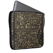 Mega-Set der barocken Elemente Laptopschutzhülle (Vorne Rechts)