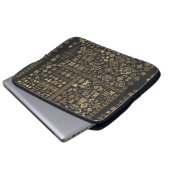 Mega-Set der barocken Elemente Laptopschutzhülle (Vorne Knopf)