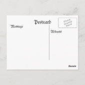 Mega Skis! Postkarte (Rückseite)