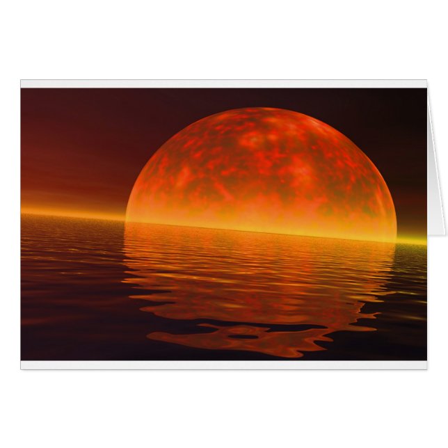 Mega-Sonnenuntergang (Vorderseite (Horizontal))