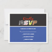 MEGA SPORTS Bar Bat Mitzvah Einladung (Vorderseite)