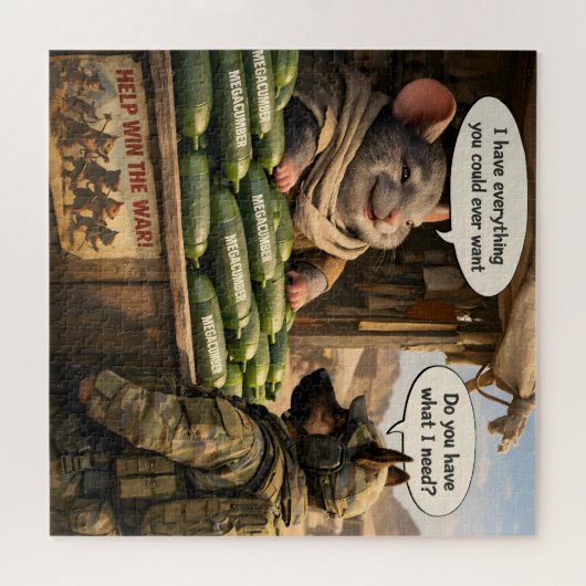 Mega tactical jigsaw puzzle (Horizontal)