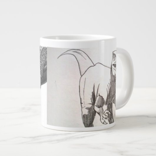 Mega-Tasse Jumbo-Tasse (Vorderseite Rechts)