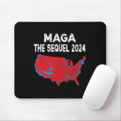 Mega The Sequel Präsident Trump 2024 Wahlplan Mousepad (Mit Mouse)