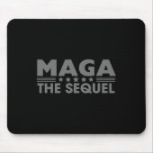 Mega The Sequel Trump 2024 Gewinner Second Term Mousepad (Vorne)