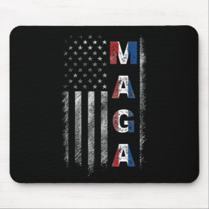 Mega Trump 2024 US-Flagge Amerikanisch  Mousepad
