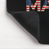 Mega Usa Flag Schreiben 4. Juli 2024 Präsident T Mousepad (Ecke)
