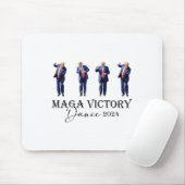 Mega Victory Dance Trump 2024 47. Präsident Mousepad (Mit Mouse)