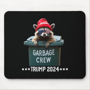 Mega Waschbär Müllmannschaft Trump 2024 Mousepad