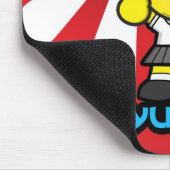 Mega- Yummo Mausunterlage Mousepad (Ecke)