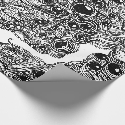 Megadoodle Klassiker-Packpapier Geschenkpapier (Ecke)