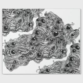 Megadoodle Klassiker-Packpapier Geschenkpapier (Flach)