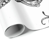 Megadoodle Klassiker-Packpapier Geschenkpapier (Rolleneckpunkt)