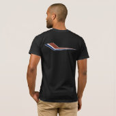 Megaforce Adventure Mobile-Logo (Co-Pilot-Seite) T-Shirt (Schwarz voll)
