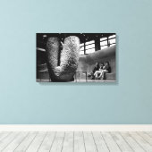 Megalith Museo du Quai Branly Paris Leinwand (Insitu (Holzboden))