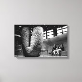 Megalith Museo du Quai Branly Paris Leinwand (Vorderseite)