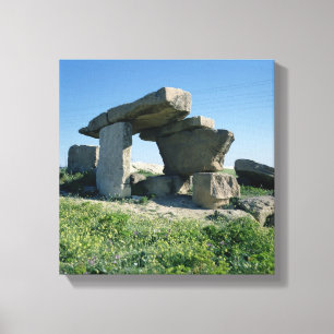 Megalith, prähistorisch leinwanddruck