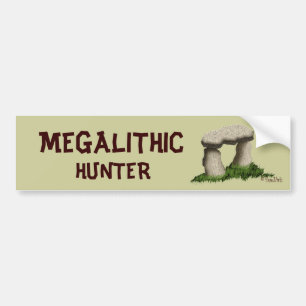 Megalithenjäger Autoaufkleber