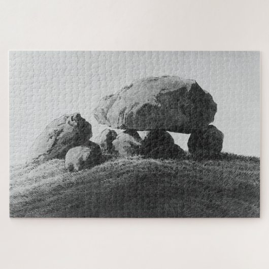 Megalithic Grave - Caspar David Friedrich Puzzle (Horizontal)
