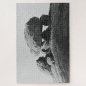 Megalithic Grave - Caspar David Friedrich Puzzle (Vertikal)