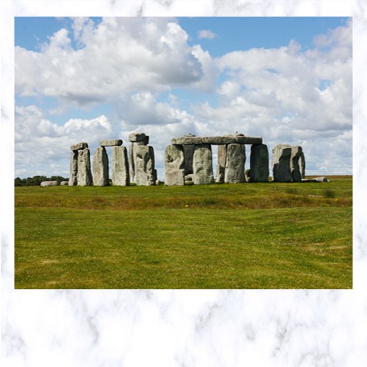 Megalithic Stonehenge Monument Wiltshire England Postkarte