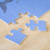 Megalodon, das einen Wal isst Puzzle (Seite)