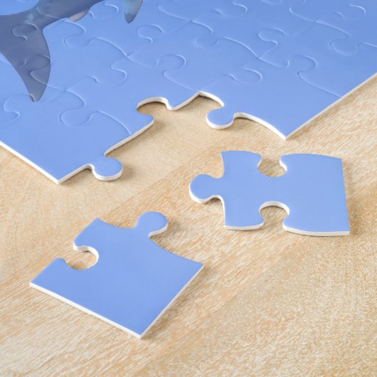 Megalodon, das einen Wal isst Puzzle (Seite)