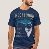 Megalodon Facts T-Shirt (Vorderseite)