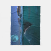 Megalodon Fleecedecke (Vorderseite)