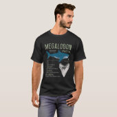 Megalodon Fun Facts Shark Th Meg Tooth T-Shirt (Vorne ganz)