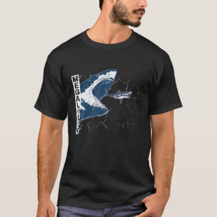 Megalodon Great White Shark Riesenhai Liebe T-Shirt