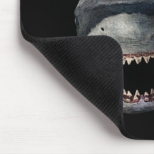 Megalodon Haifisch Mousepad (Ecke)