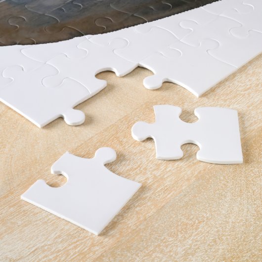 Megalodon Haifisch-Zahn Puzzle (Seite)