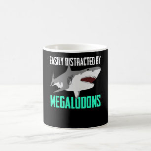Megalodon Joke with Shark Kaffeetasse