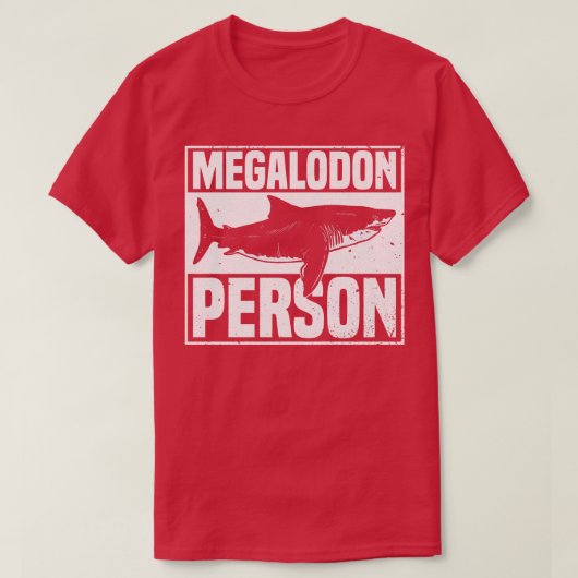 Megalodon PersonMegalodon Shark Pullover (Design vorne)