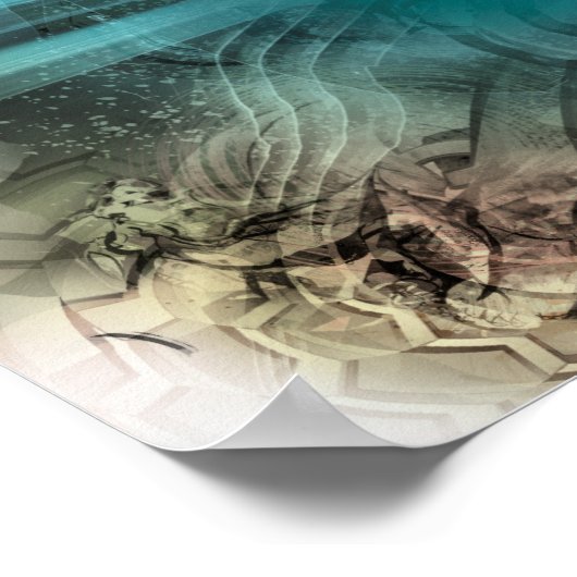 Megalodon Poster (Ecke)