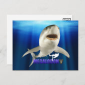 Megalodon Postkarten (Vorne/Hinten)