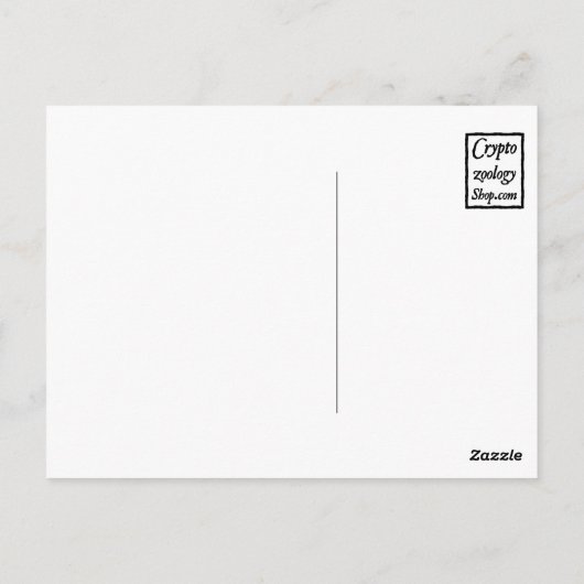 Megalodon Postkarten (Rückseite)