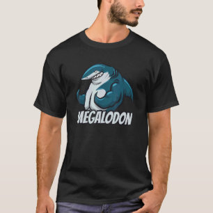 Megalodon Retro Riesenhaie Größter Artenozean T-Shirt