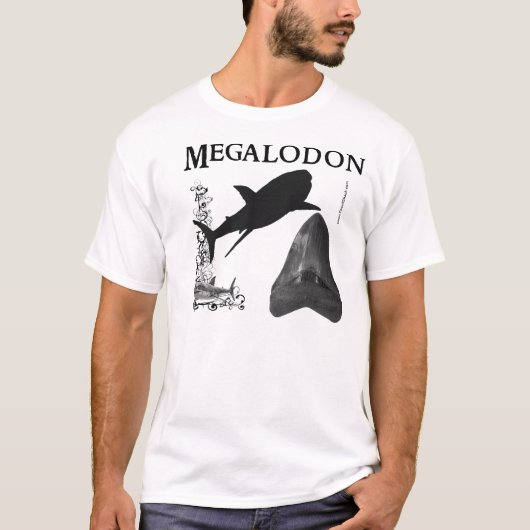 Megalodon Shirt (Vorderseite)