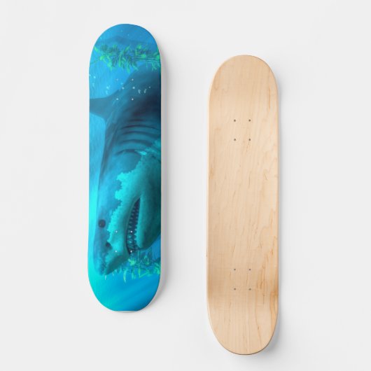 Megalodon Skateboard (Vorderseite)