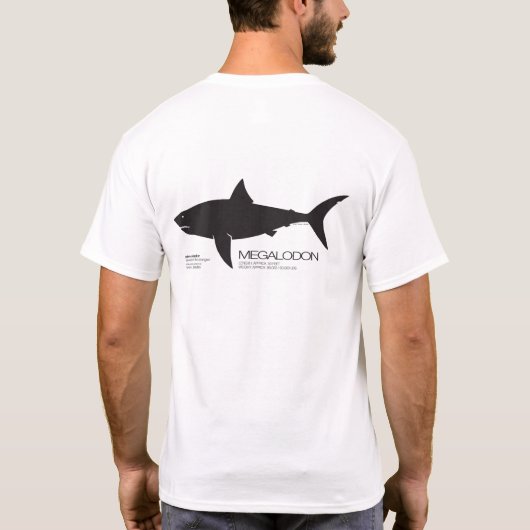 Megalodon T-Shirt (Rückseite)