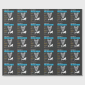 Megalodon T-Shirt großes Geschenk für Geschenkpapier (Flach)