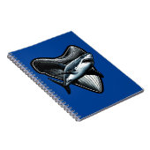 Megalodon Tooth Notizblock (Rechte Seite)