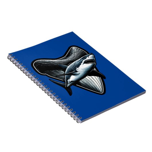 Megalodon Tooth Notizblock (Rechte Seite)