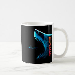 Megalodon Ur-Haie Rückenflosse Zähne Ozean Pr Kaffeetasse