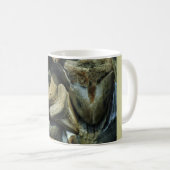 Megalodon versteinerte Haifisch-Zahn-Tasse Kaffeetasse (VorderseiteRechts)